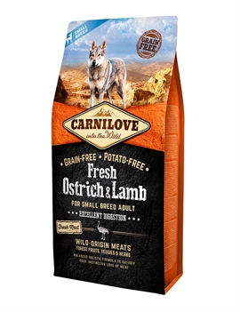 Carnilove Fresh Ostrich & Lamb - Small Breed - 6 kg 